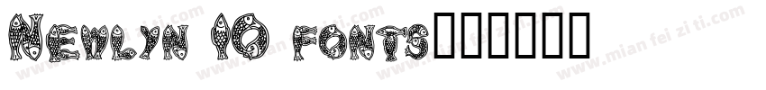 Newlyn 10 fonts字体转换